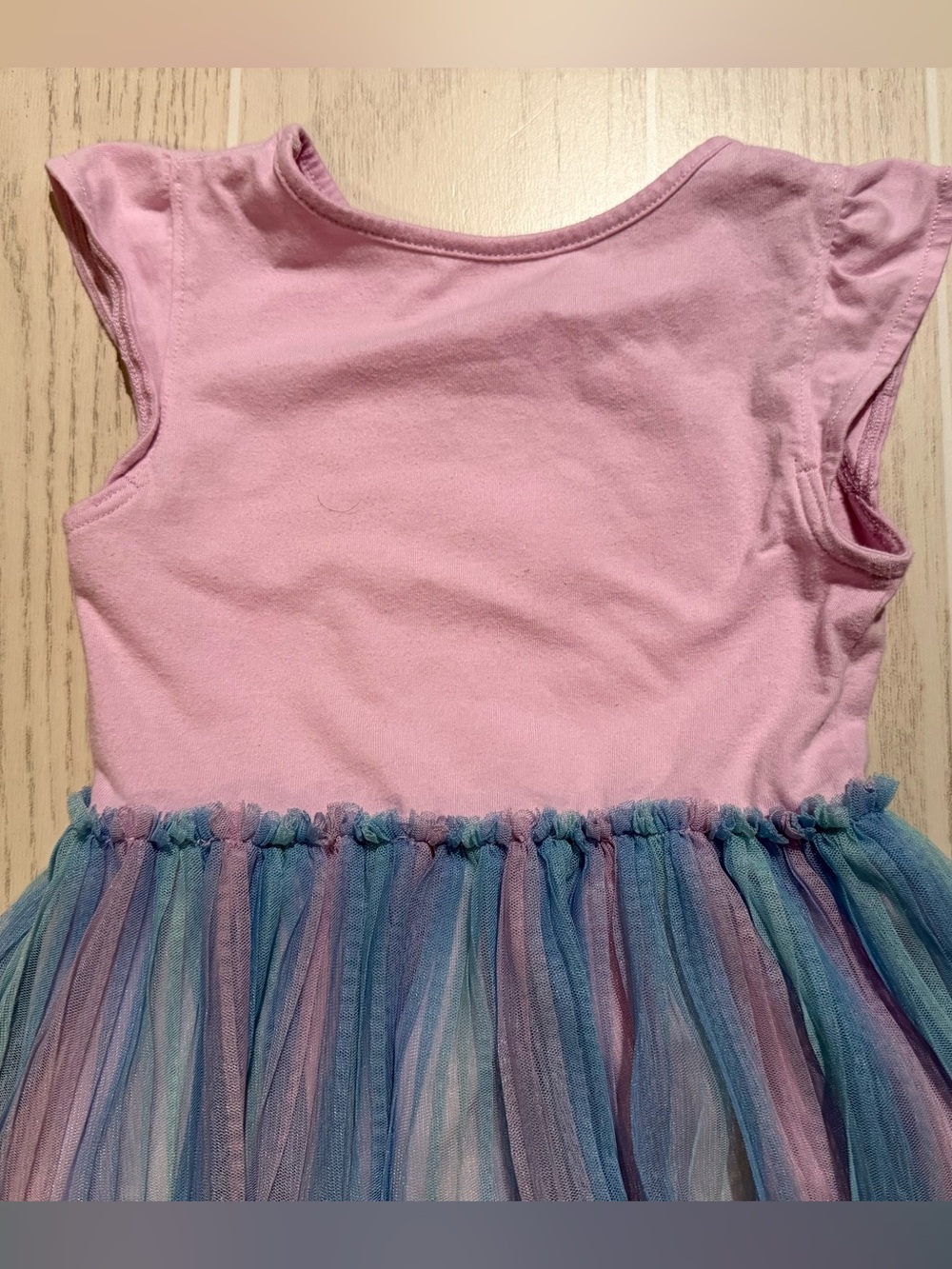Disney Jumping Beans Ariel Tulle Tutu Dress Girls Size 4 Lavender Princess - Picture 9 of 9